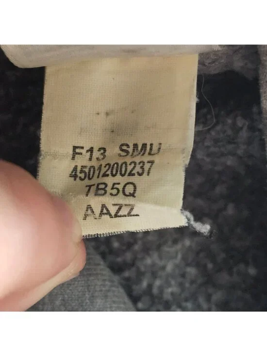 The North Face Mens Gray Pullover Hoodie Sweatshirt Size M Logo Fleece Cotton - Picture 14 of 14